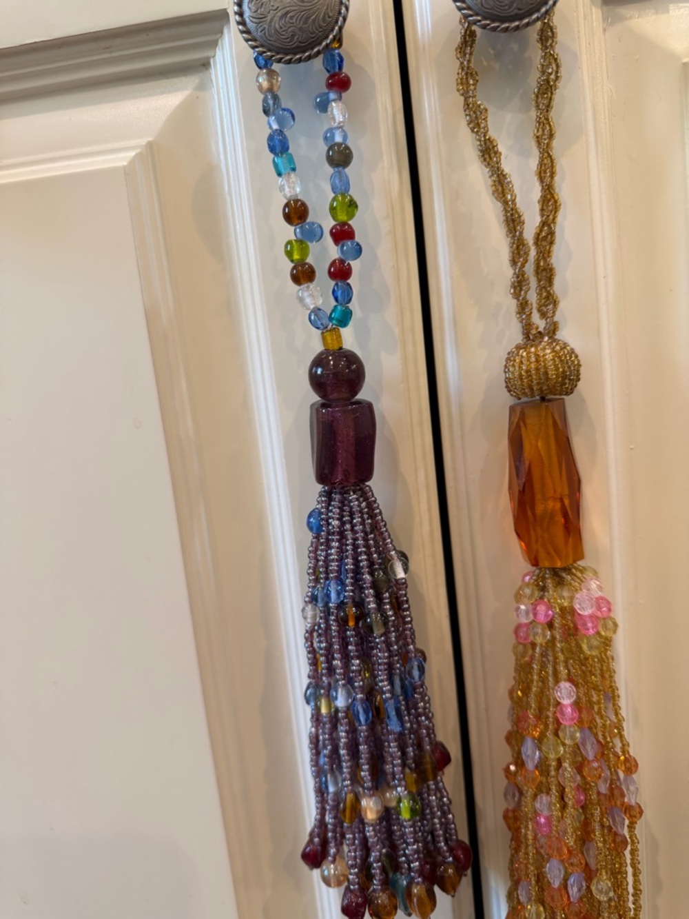 Beaded Tassels for knobs - Picture 2 of 3